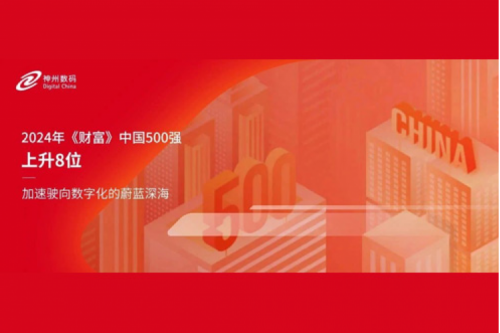 上升8位，kaiyun开云数码连续八年跻身财富中国500强